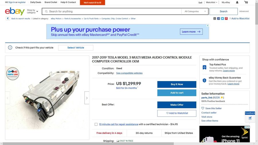 Tesla Data Leak: Old Components With Personal Info Find Their Way On eBay