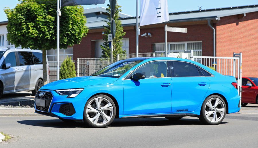2020 Audi S3: hot hatch and saloon spotted undisguised