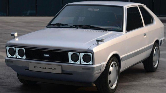 Hyundai Pony EV Heritage: Klassiker neu aufgelegt